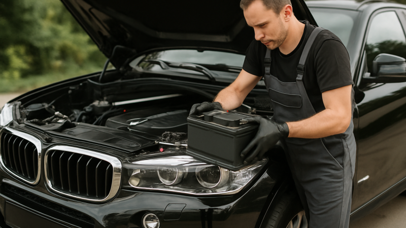 BMW X6 Battery Replacement: Signs, Costs, and Why Registration Matters
